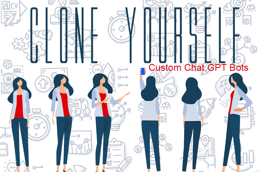 clone yourself with custom ChatGPT bots course for authors