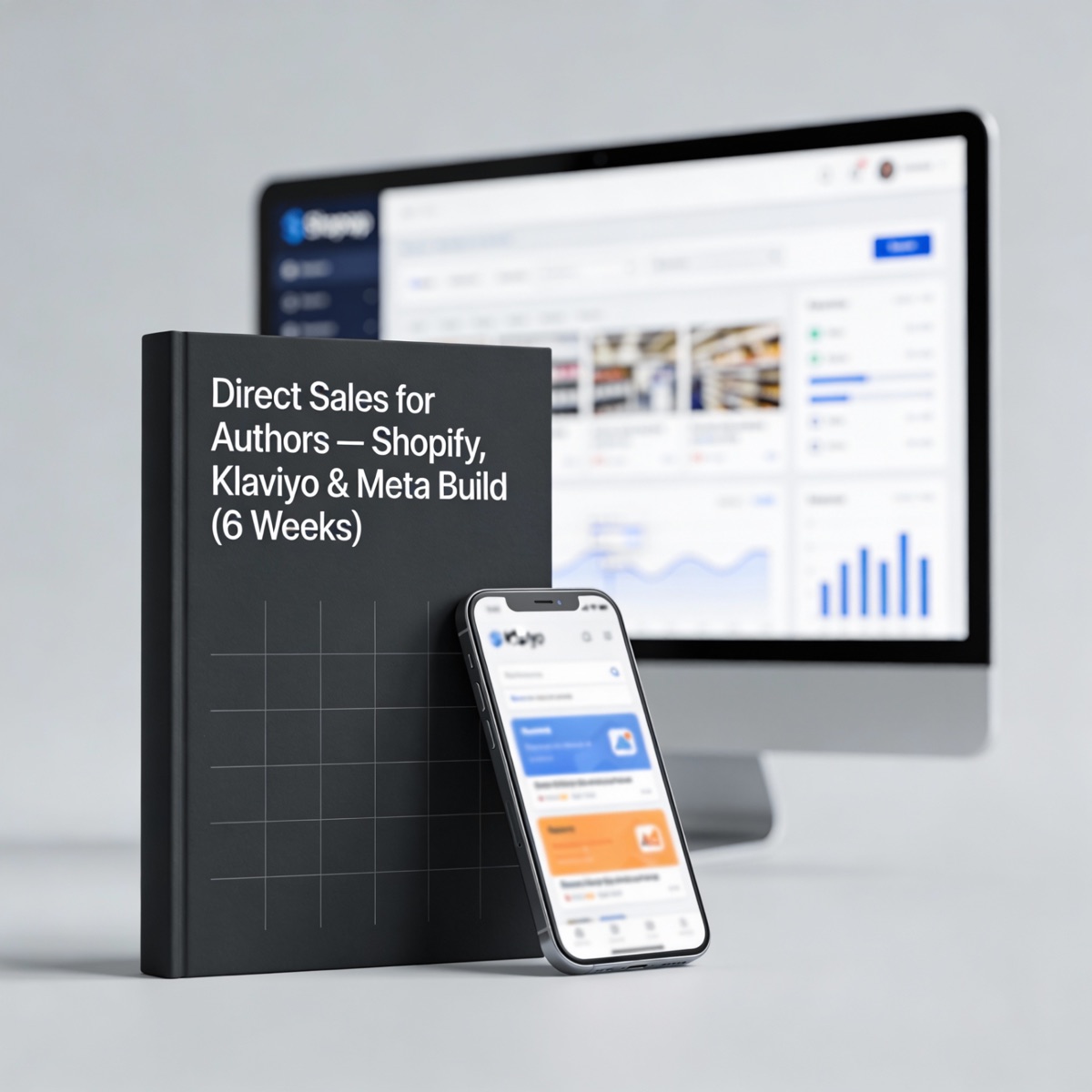 Direct Sales for Authors — Shopify, Klaviyo & Meta Build course package